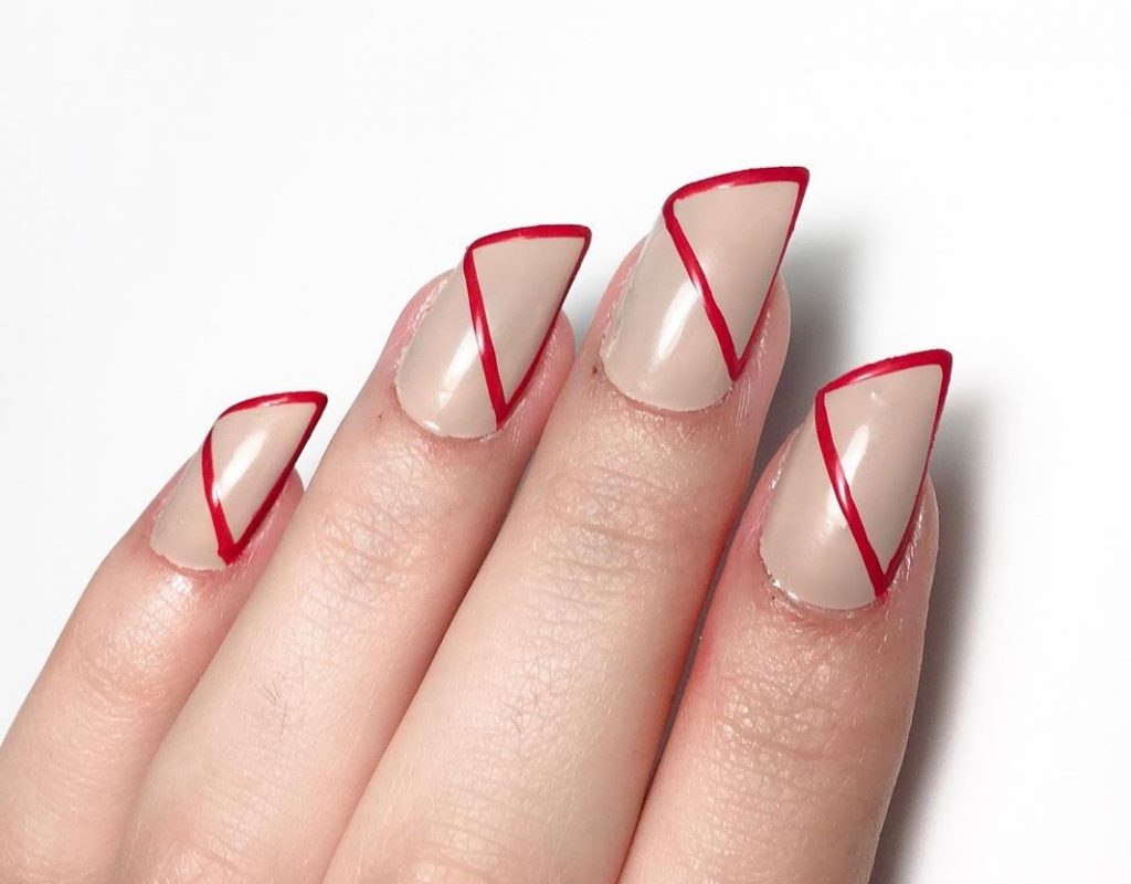 10. Lipstick Shaped Nail Designs for Long Nails - wide 2